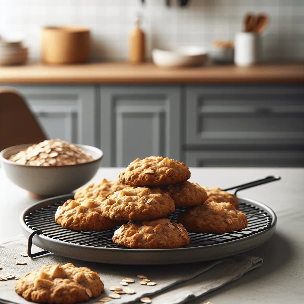 Cookies de Aveia e Banana: Delícia Saudável!