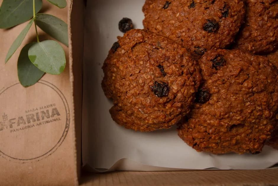 Cookies Integrais de Aveia: Sabor e Saúde em Cada Mordida