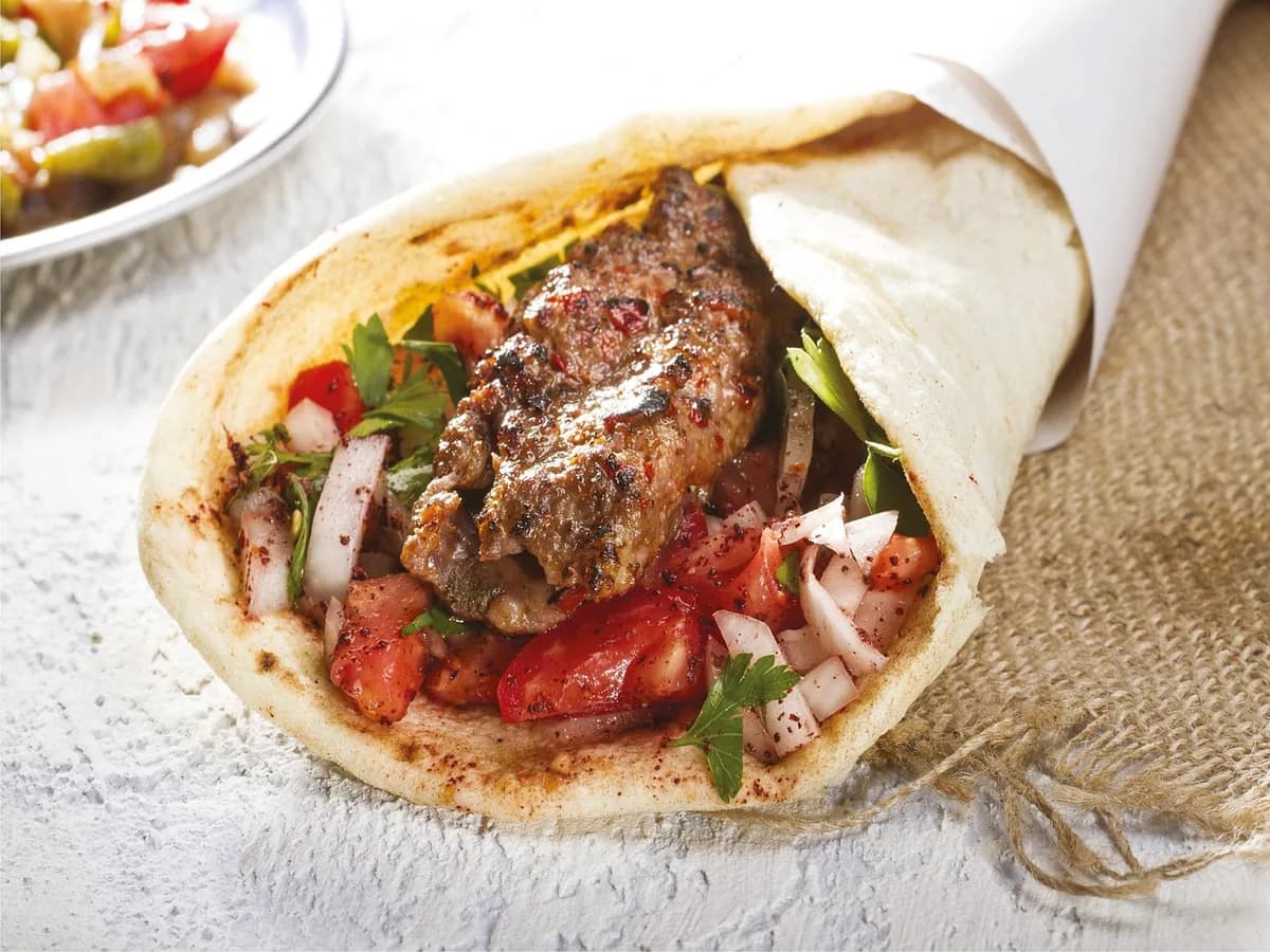 Delicioso Kebab de Frango com Especiarias