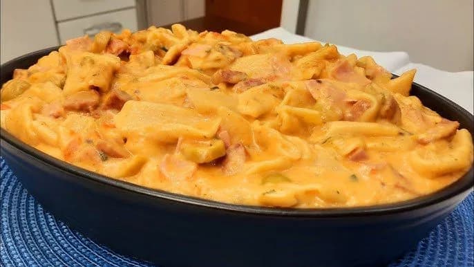 Macarrão Cremoso de Panela de Pressão
