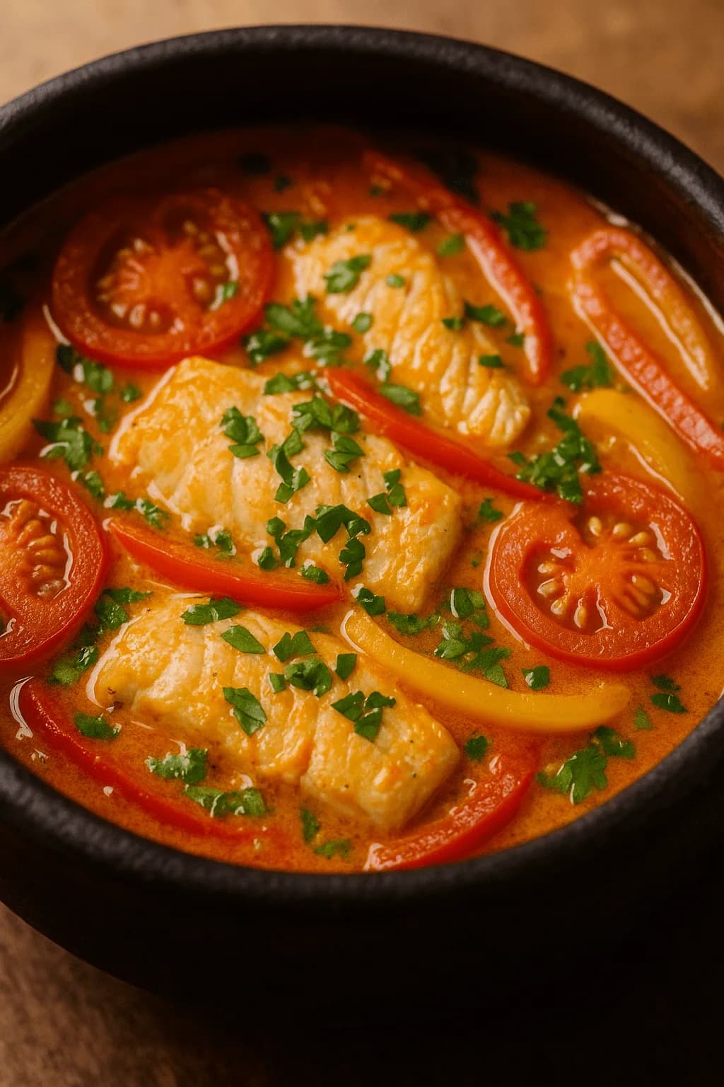 Moqueca Capixaba (Peixe ao Leite de Coco)