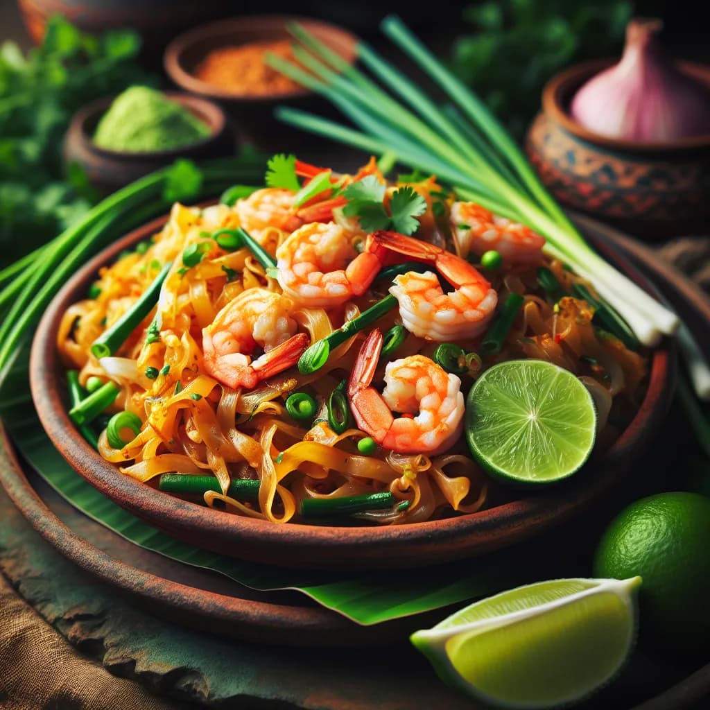 Descubra o Pad Thai Tailandês: Uma Viagem de Sabores