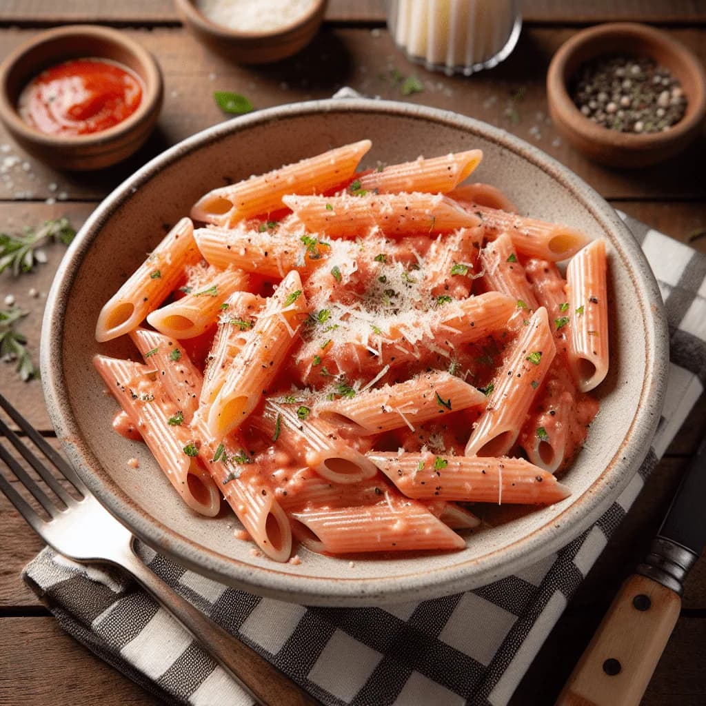 Deliciosa Penne ao Molho Rosa: Um Clássico da Cozinha Brasileira