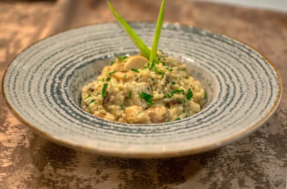 Risoto de Cogumelos Trufados: Uma Experiência Gourmet