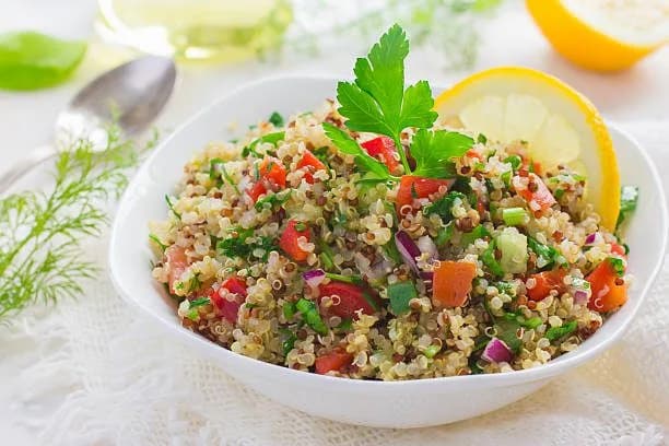 Delicioso Tabule com Quinoa e Hortelã