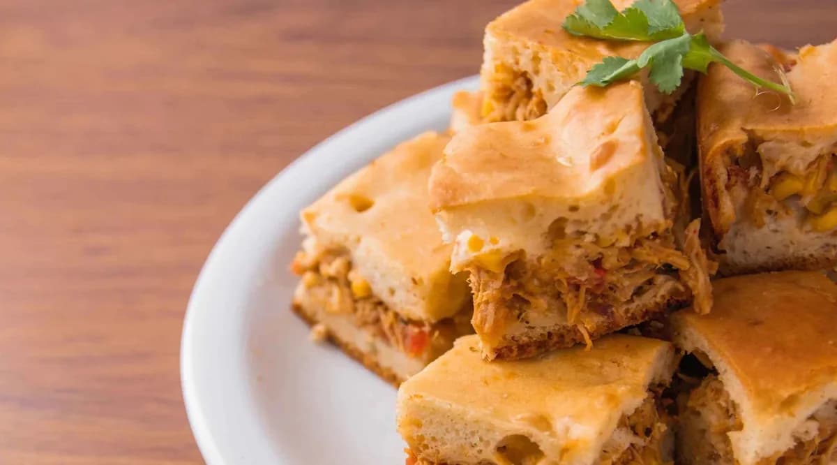 Torta de Frango de Liquidificador
