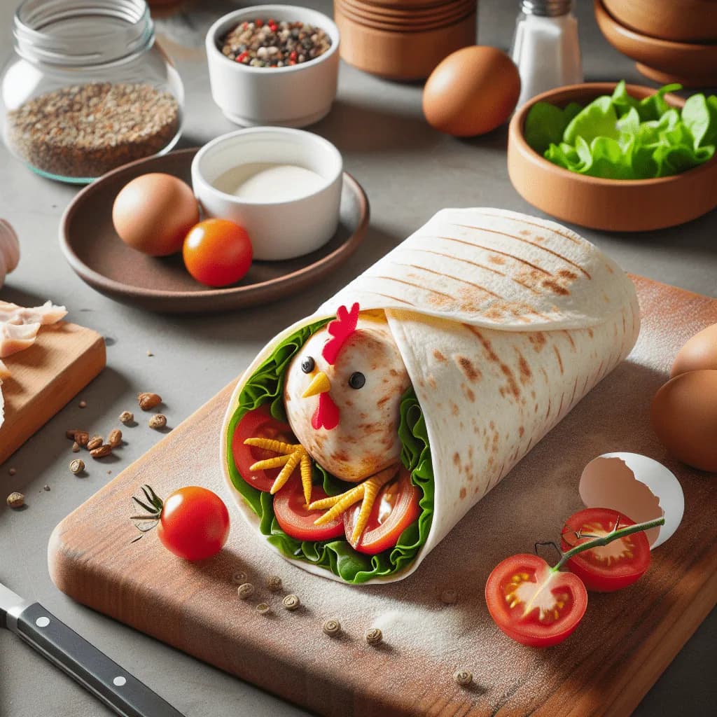 Wrap de Frango: Uma Receita Irresistível e Prática