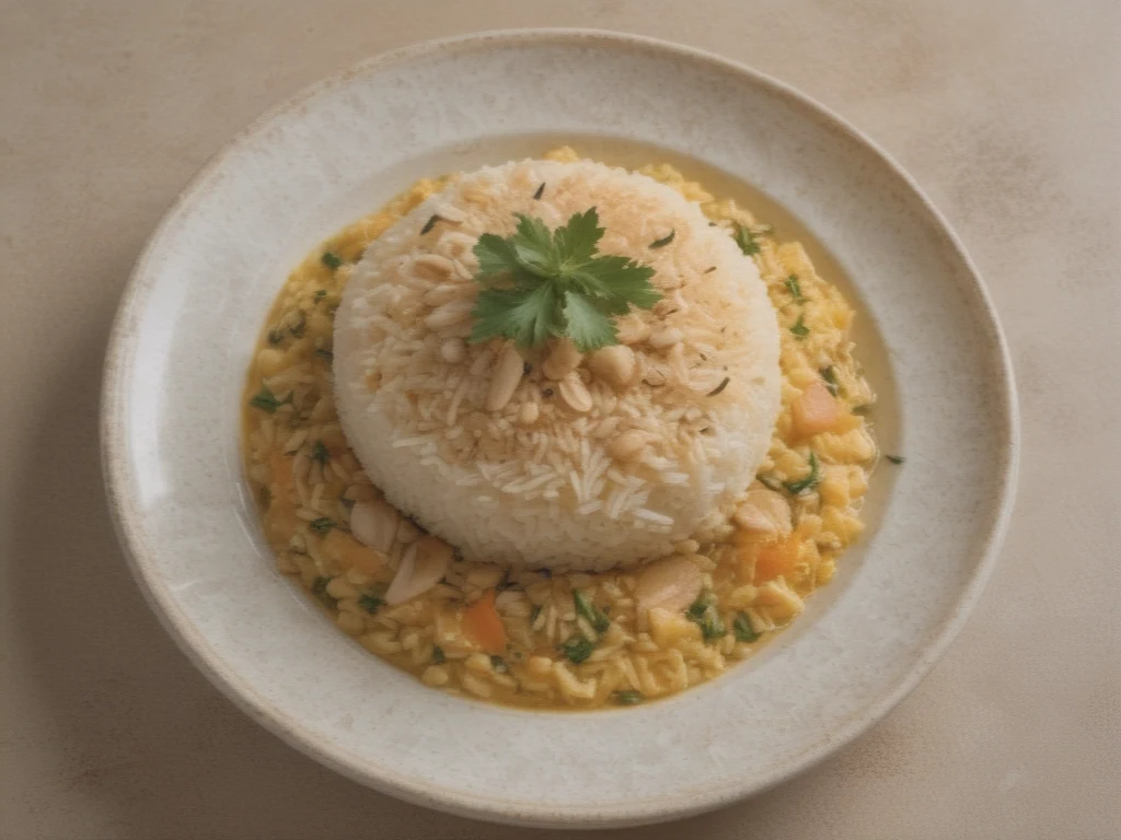 Arroz Dourado ao Açafrão: Sabor e Brilho para Suas Noites