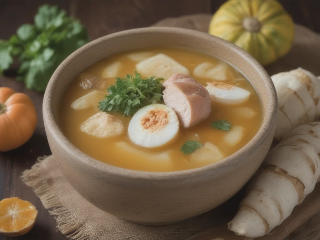 Caldo de Ouro anti-inflamatório com Cúrcuma e Colágeno