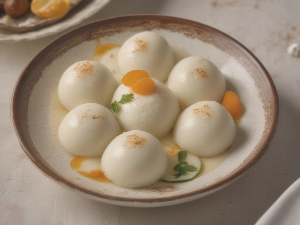 Delicioso Rasgulla: O Sobremesa Indiana que Todos Amam!