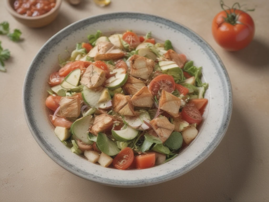 Fattoush: Salada Refrescante e Irresistível