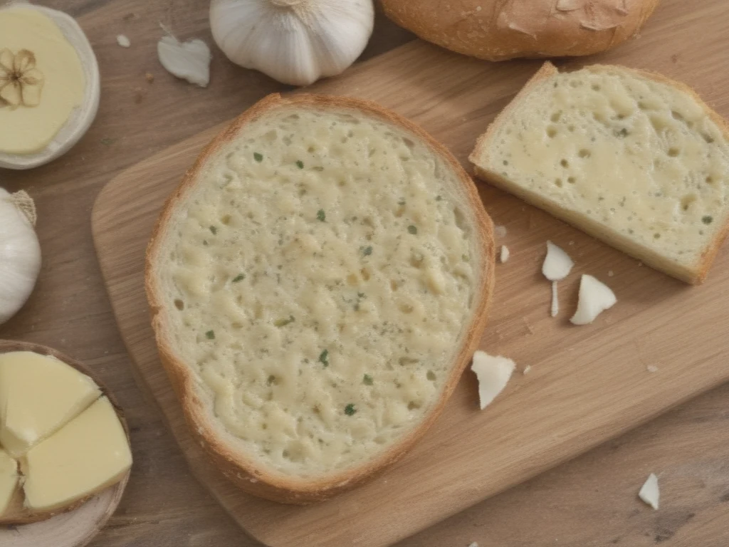 Pão Crescente de Manteiga Alho & Parmesão: Irresistível!