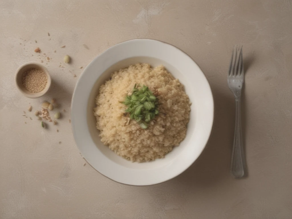 Risoto Cremoso de Quinoa: Proteína e Sabor em Minutos