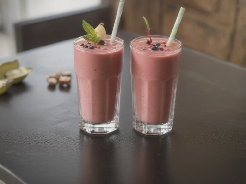 Vitamina Tropical: Refrescância e Sabor a Cada Gole