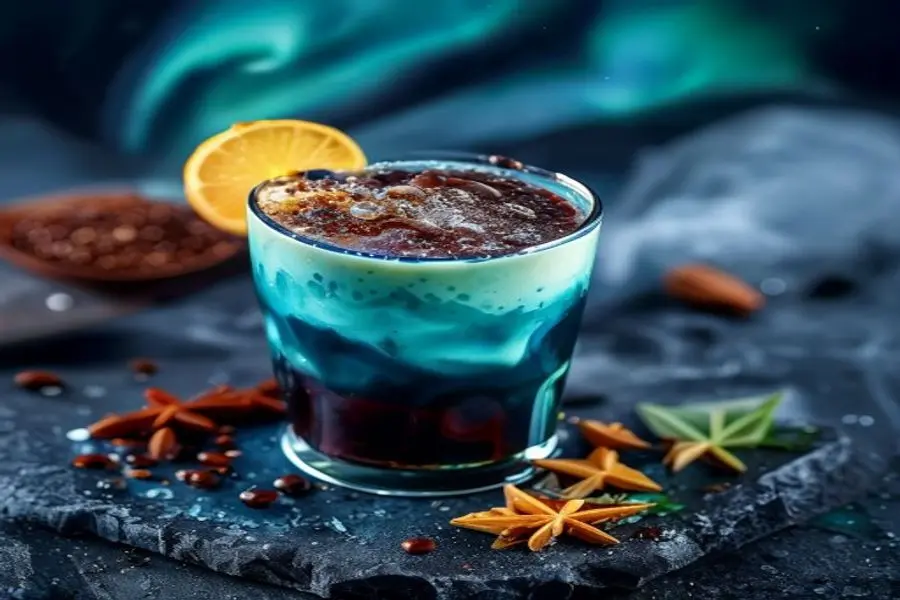 Aurora Glacial: Cold Brew Concentrado com Especiarias Finas