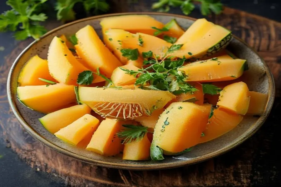 Cantaloupe na Grega: Uma Salada Vibrante e Fresca