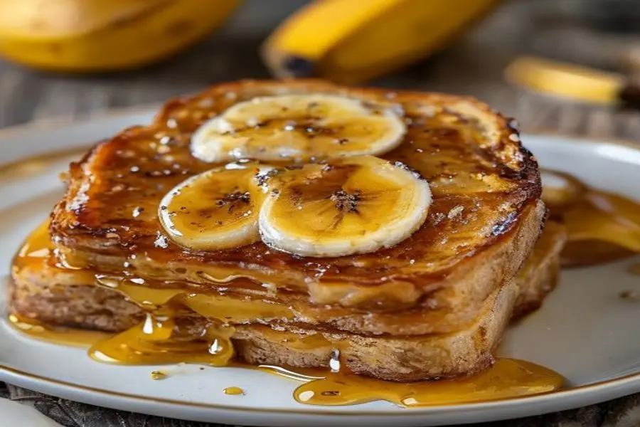 Banana Caramelizada: A Torrada Francesa Que Vicia o Paladar