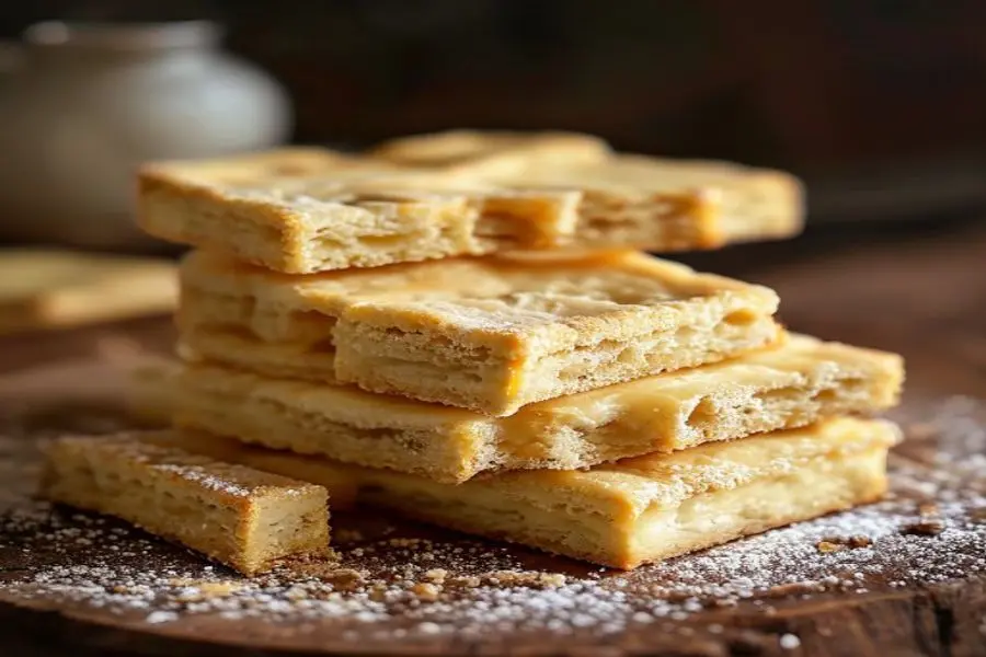 Biscoitos tipo Walker: Perfeição com bordas crocantes direto do forno