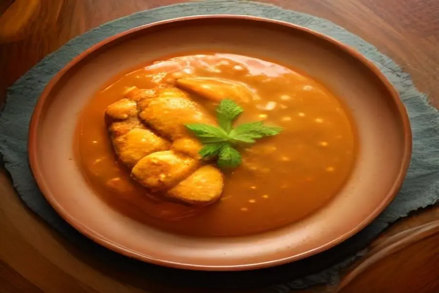 Curry de Frango Dourado com Coco: Abraço de Sabor Irresistível