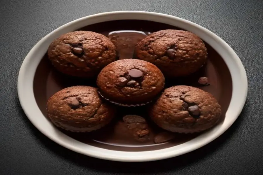 Deleite Outonal: Muffins de Abóbora com Gotas de Chocolate Negro