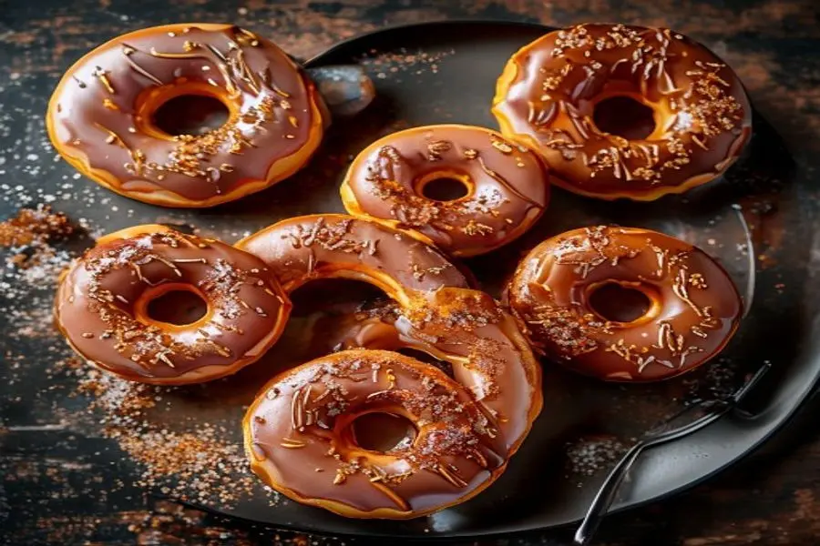 Donuts Aerados de Maple com Bacon Crocante: Homenagem Gourmet