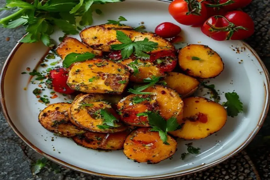 Equilíbrio Perfeito: Halloumi Grelhado, Melancia Doce e Menta Refrescante