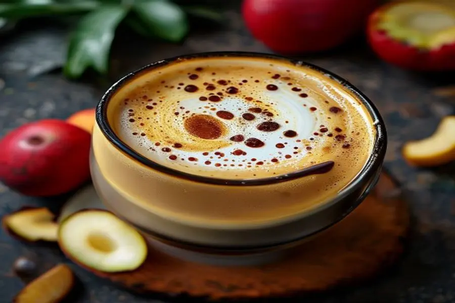 Espresso de Verão: Sinfonia Cremosa de Manga e Coco
