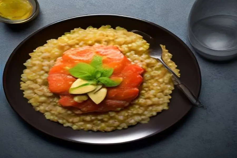 Fonte de Vitalidade: Salmão Crocante e Quinoa Cítrica com Ômega-3