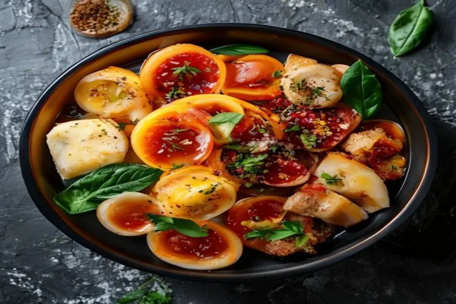 Frescor Asiático: Rolos de Verão Veganos com Molho Picante