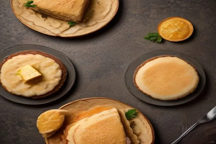 Galette 'O Manuscrito': Cogumelos, Queijo de Cabra e Tomilho Fresco