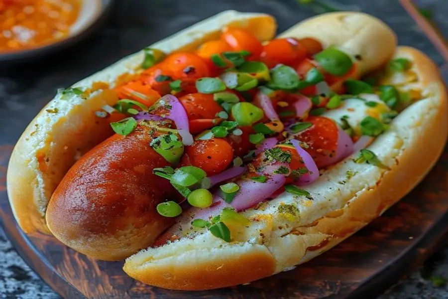 Hot Dog Elote de Rua: Sabor Cremoso do México em Cada Mordida