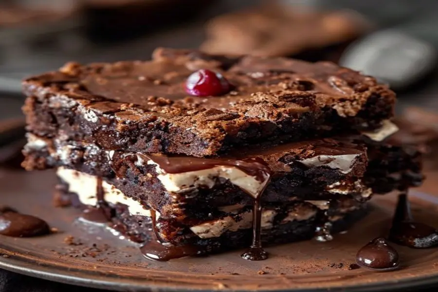 Brownies S'mores Irresistíveis: Um Sonho Pegajoso e Fudgy