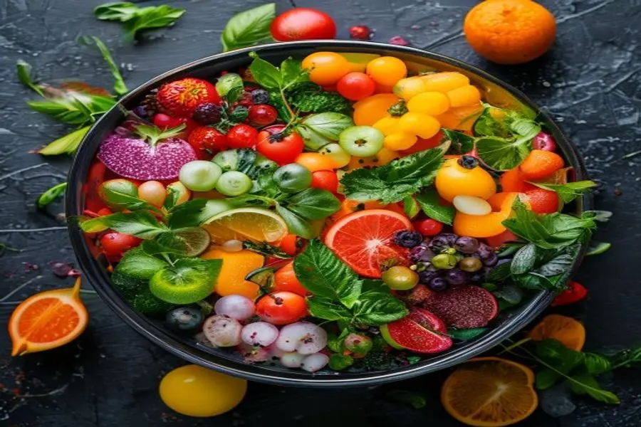 Jardim de Cores e Sabores: Salada de Frutas Revigorante