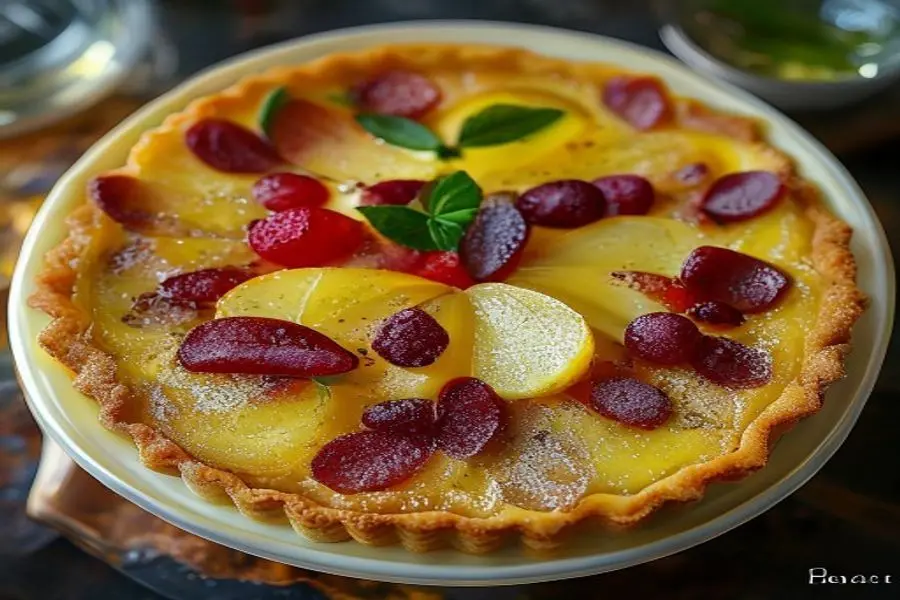 Ouro Cítrico Francês: Tarte au Citron Aveludada para Brilhar