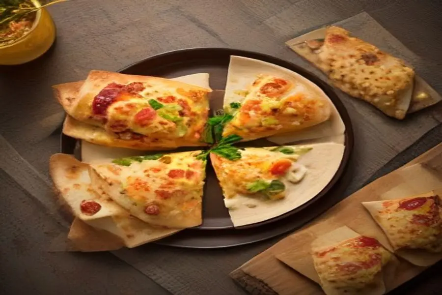 Quesadillas Crocantes: Ranch, Frango Desfiado e Bacon Crocante