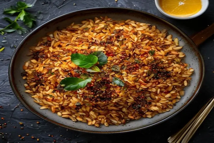 Tigela de Quinoa Radiante: Fibras, Umami e Cítricos no Prato