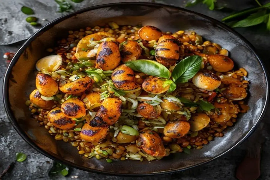 Tigela Mediterrânea de Lentilhas: Sabor e Economia para Um