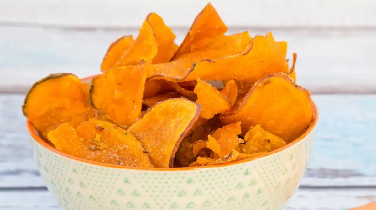 Chips de Batata-Doce com Páprica