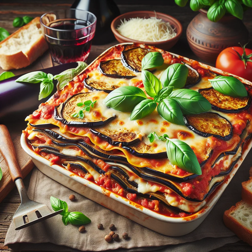 Deliciosa Lasanha de Berinjela: Uma Alternativa Saudável