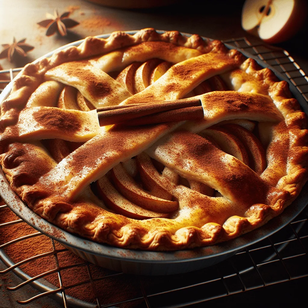 Deliciosa Torta de Maçã com Canela: A Sobremesa Perfeita