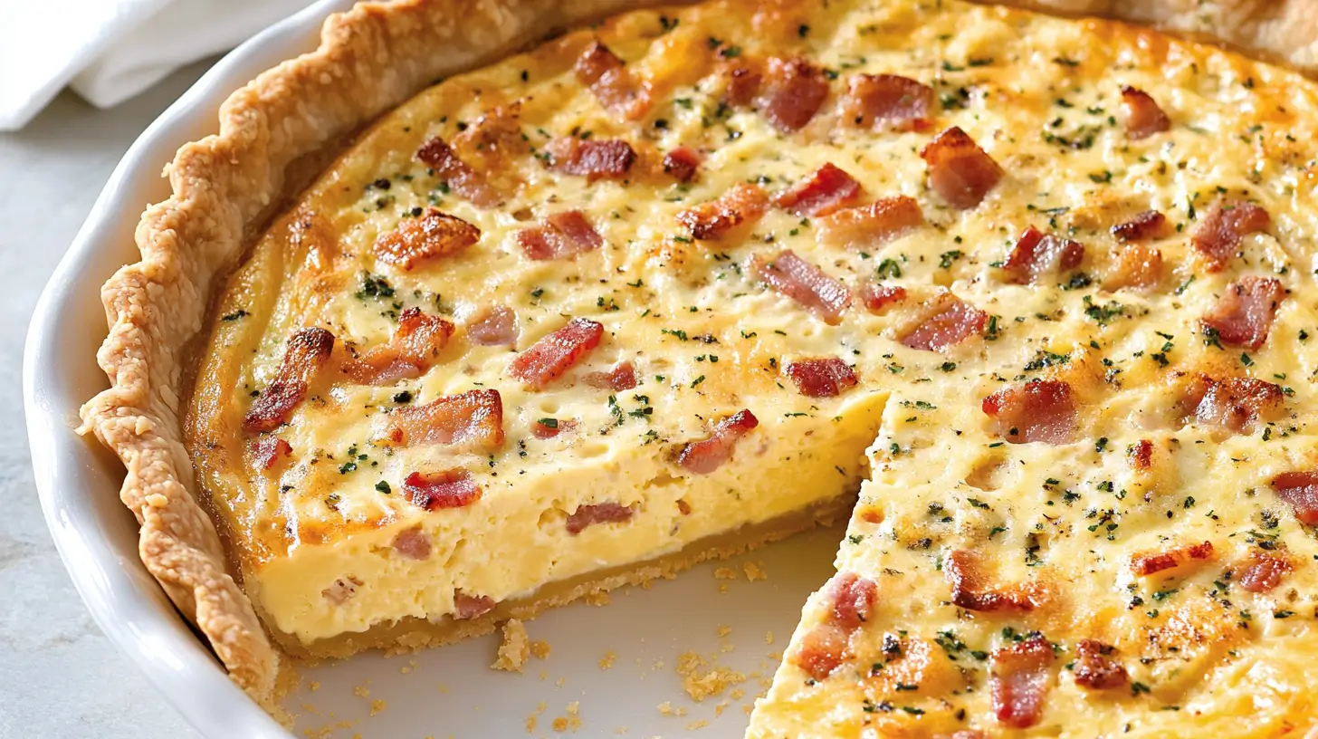Refinada Quiche Lorraine: Uma Delícia Francesa no Seu Almoço