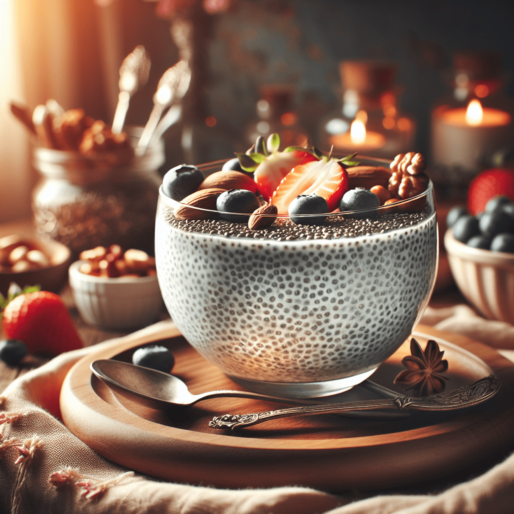 Delicioso Pudim de Chia: A Receita Perfeita