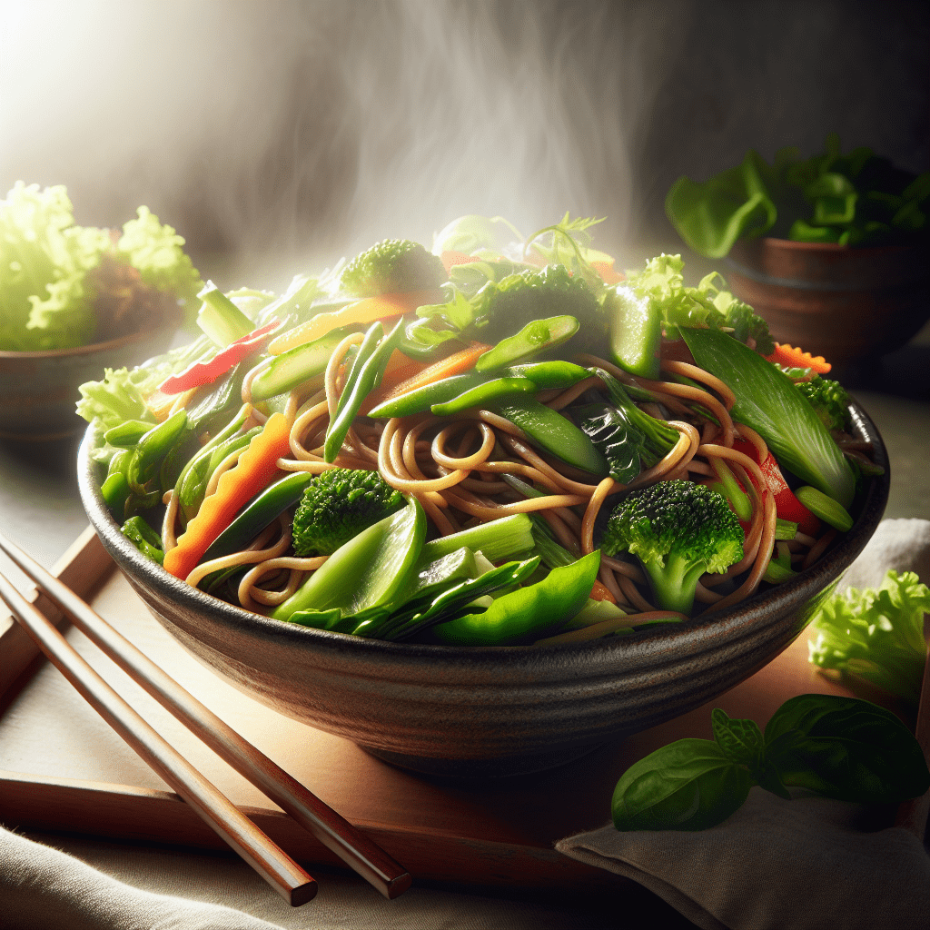 Yakisoba Vegetal: Sabor e Saúde em um Só Prato