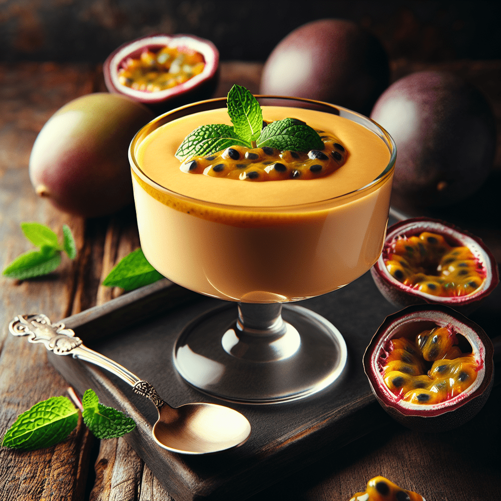 Deliciosa Mousse de Maracujá: Uma Sobremesa Irresistível
