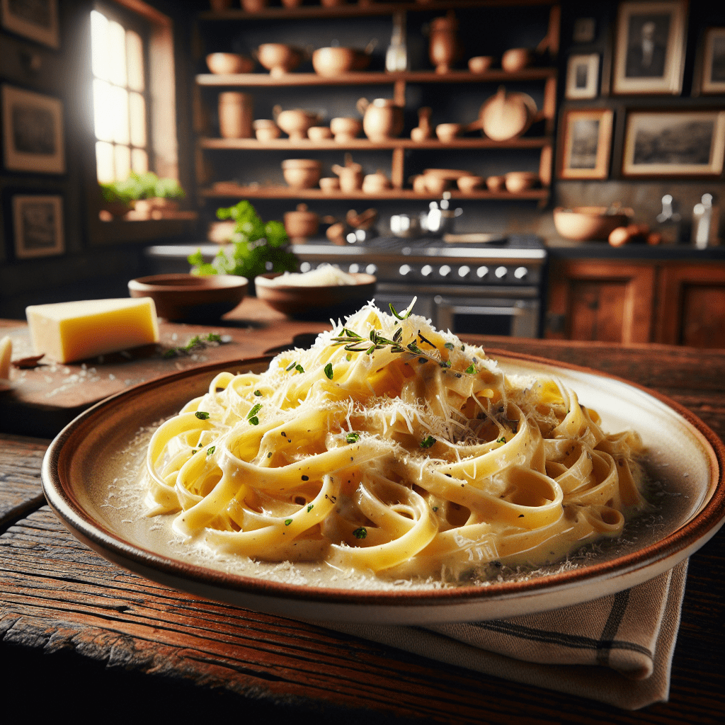 Delicioso Fettuccine Alfredo: Uma Receita Irresistível