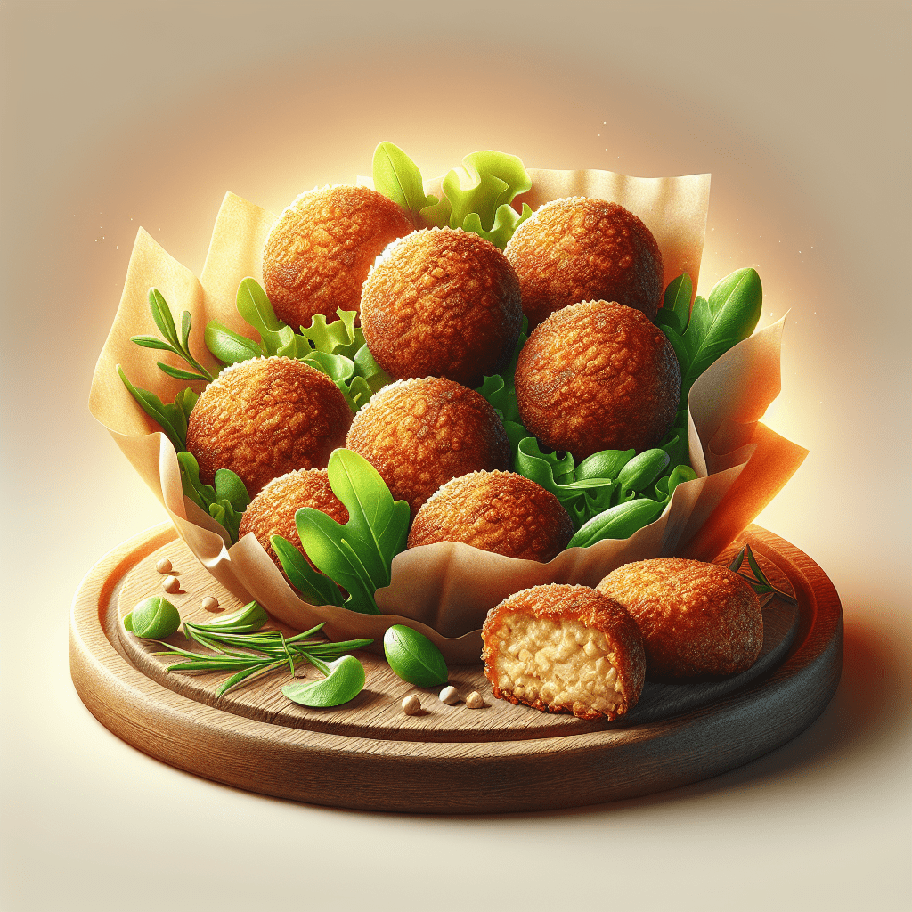 Falafel Assado: Sabor e Saúde em Cada Mordida