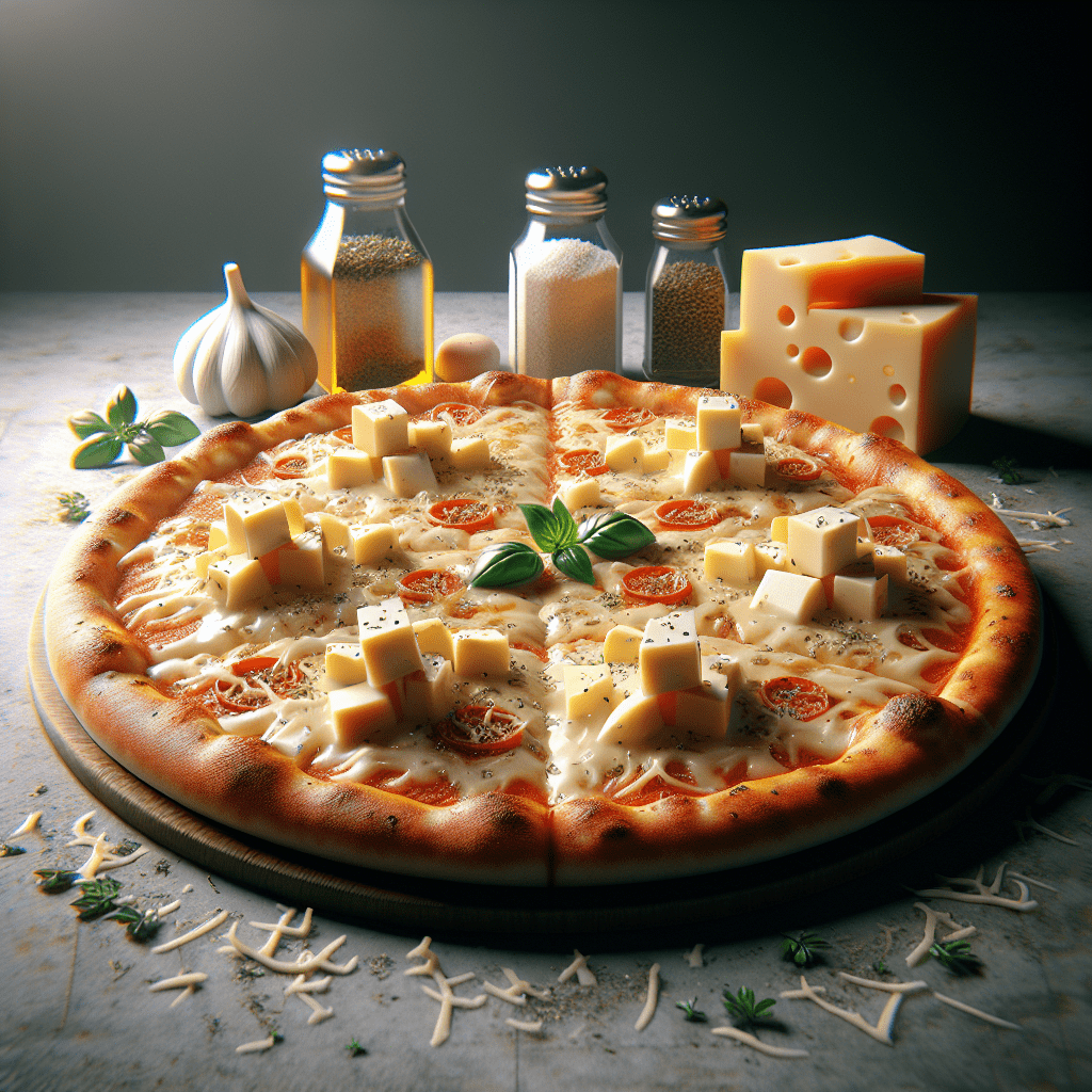 Pizza Quatro Queijos: A Combinação Perfeita de Sabores