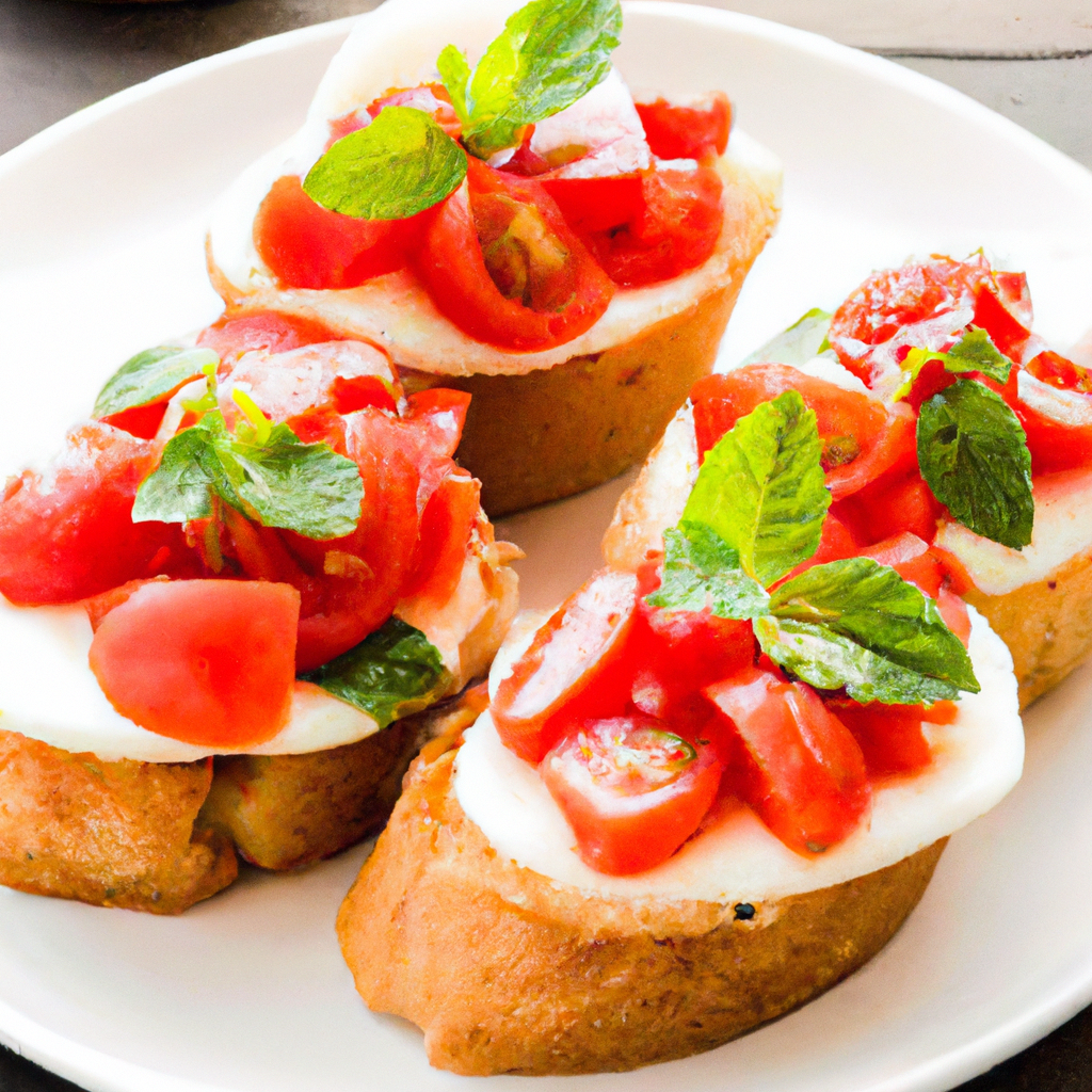 Deliciosa Bruschetta Clássica: A Receita Perfeita para Seus Lanches