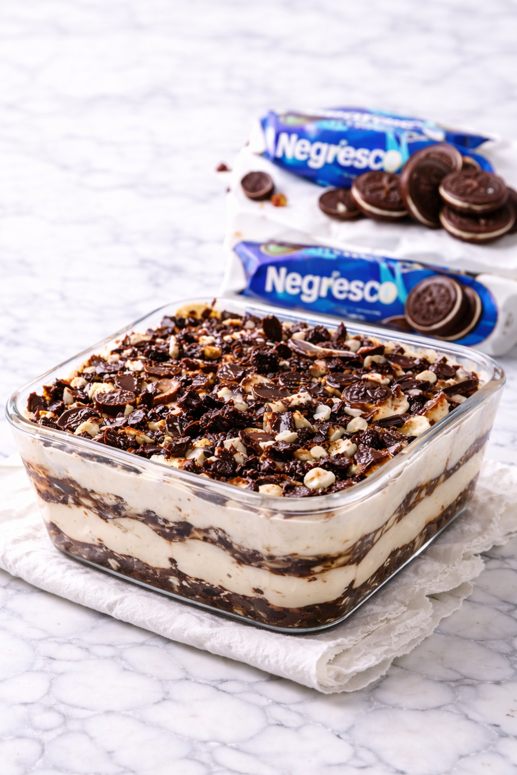 Delicioso Negresco Gelado Uma Sobremesa Irresistível