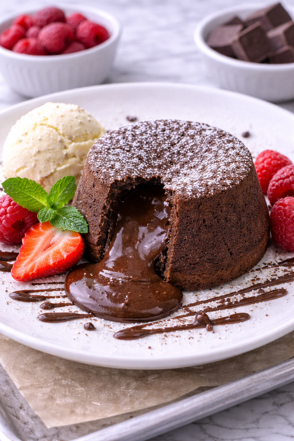 Delicioso Petit Gateau O Bolo Que Derrete na Boca